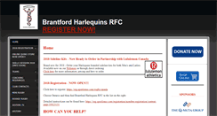 Desktop Screenshot of brantfordharlequins.com